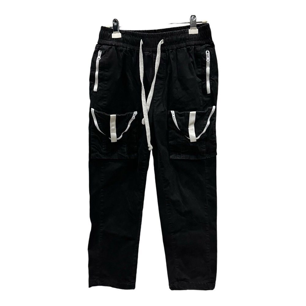 American Bazi Womens L Utility Cargo‎ Tactical Style High Rise Bungie Joggers